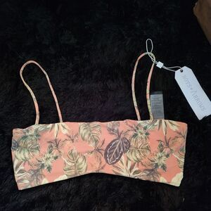 Boys + Arrows Tropical Bikini Top